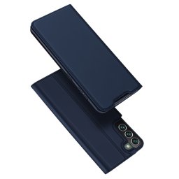 Dux Ducis - Slim bookcase hoes - Samsung Galaxy S22 Plus - Blauw