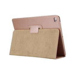 Lunso - iPad 2 / 3 / 4 - Stand flip sleepcover hoes - Goud