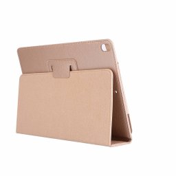 Lunso - iPad Pro 10.5 inch / Air (2019) 10.5 inch - Stand flip sleepcover hoes - Goud