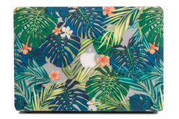 Lunso MacBook Pro 13 inch (2012-2015) cover hoes - case - Tropical leaves